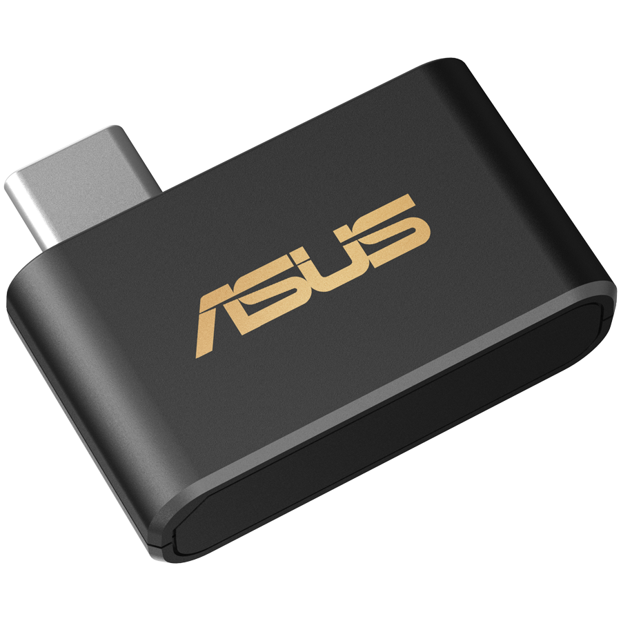 ASUS USB-BE93 Mini BE6500 Tri-band WiFi 7 (802.11be), 6GHz, 4096-QAM, WPA3, Type-C USB adapter - 90I