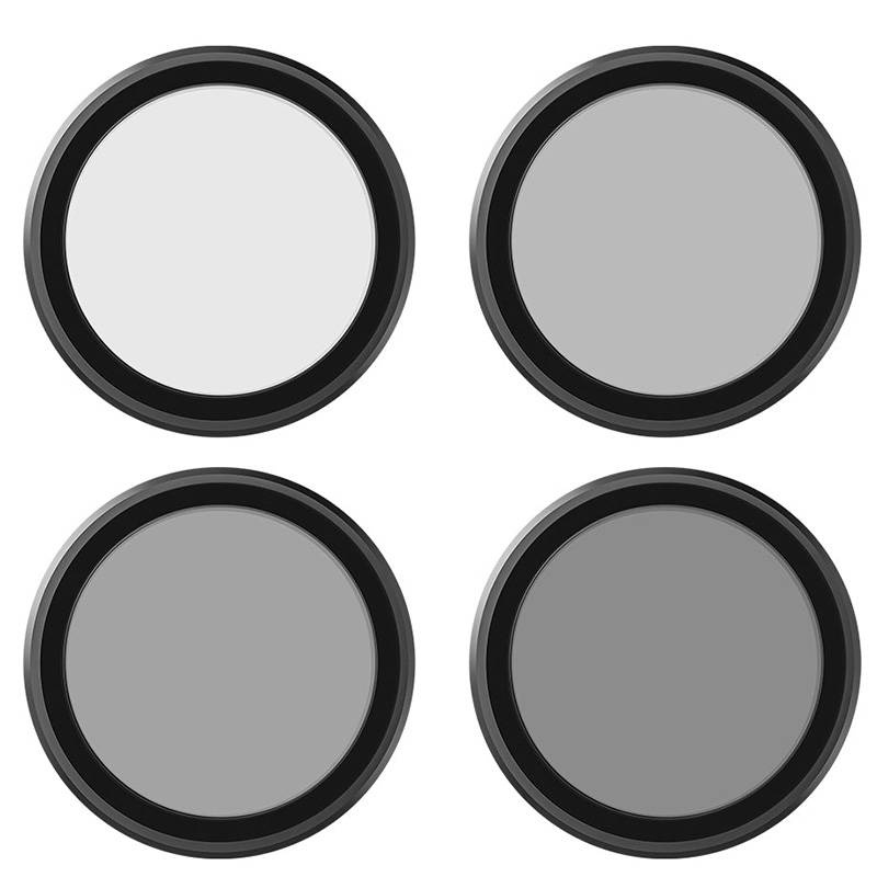 Set of 4 TELESIN CPL/ND8/ND16/ND32 filters for DJI Osmo Action 3 / 4 / 5