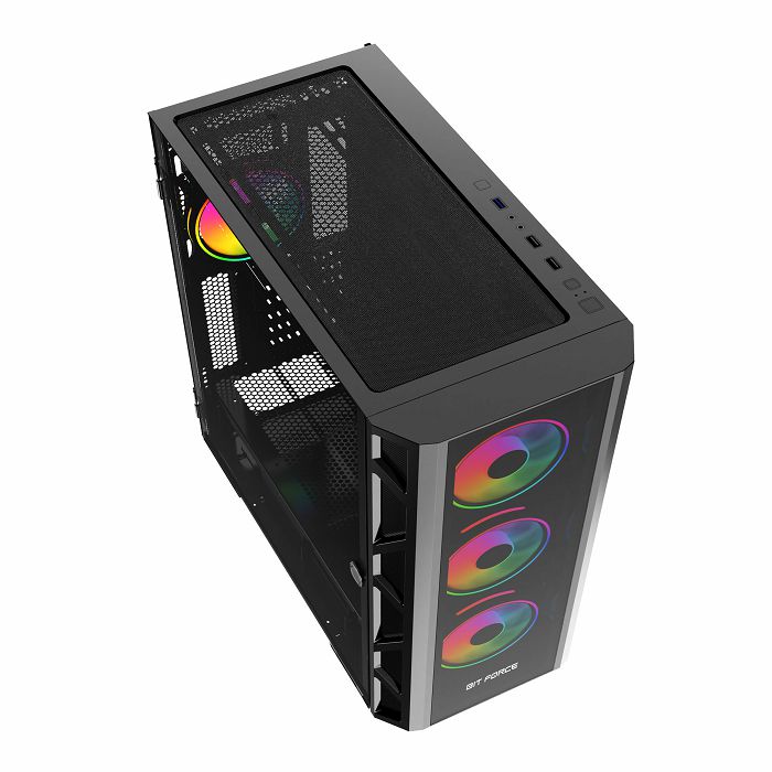 BIT FORCE Full Tower ARGB Gaming PC kućište GIANT ARGB-TG4