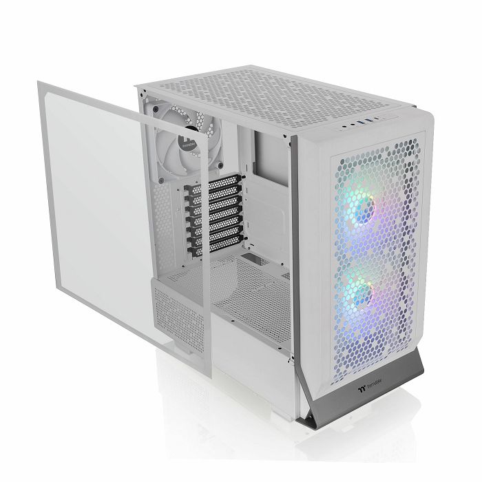 THERMALTAKE Mid Tower ARGB Gaming PC kućište CERES 300 TG SNOW