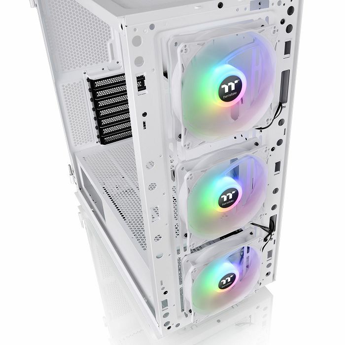 THERMALTAKE Mid Tower ARGB PC kućište H570 TG SNOW