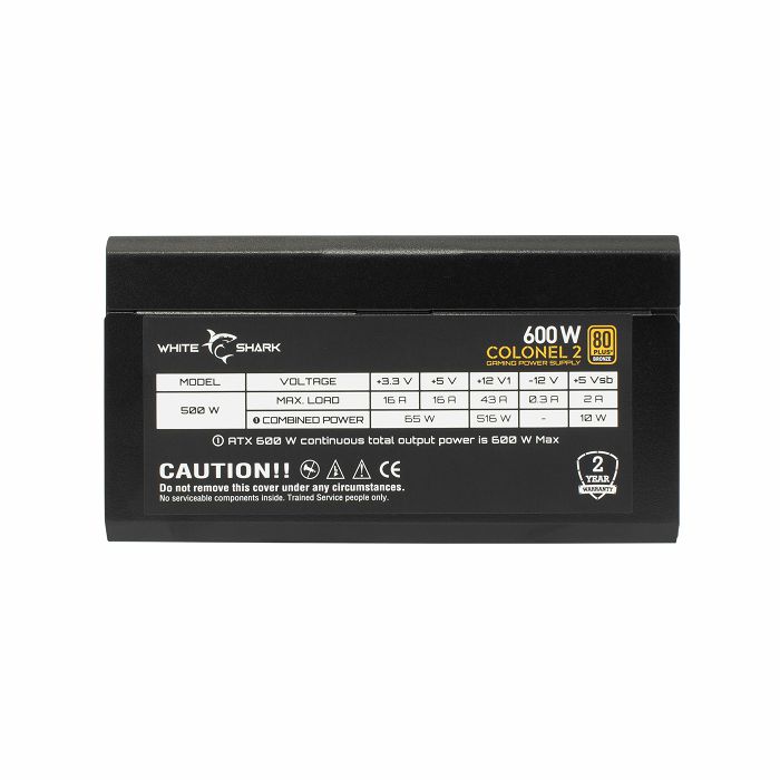 Napajanje WHITE SHARK 600W 80+ Bronze GPSU-B600S COLONEL-2