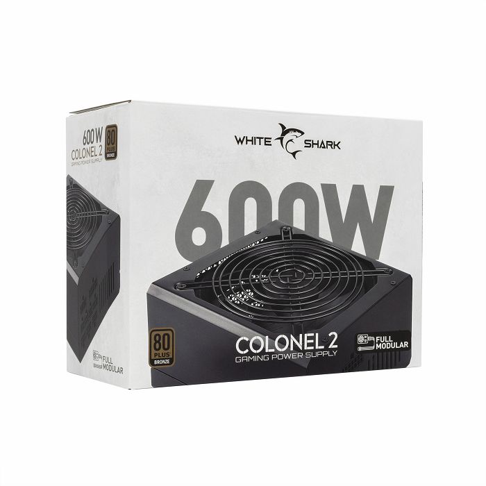 Napajanje WHITE SHARK 600W 80+ Bronze GPSU-B600S COLONEL-2