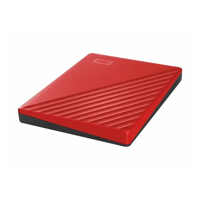 WD My Passport 2TB portable HDD Red