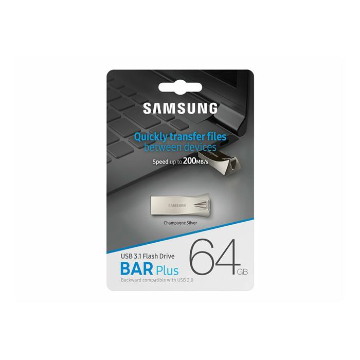 SAMSUNG BAR PLUS 64GB Champagne Silver