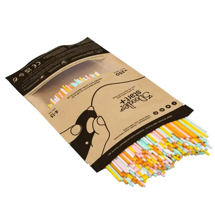 3Doodler Start Eco Plastic - Fire and Ice Mixed Bag 250 Compostable plastic Orange, Turquoise, White, Yellow 1 g