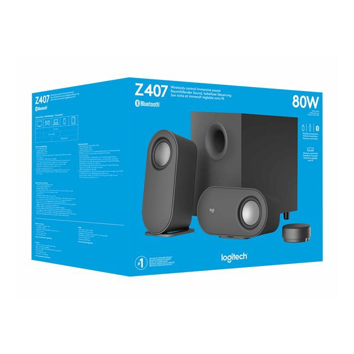 Logitech Z407 BT Computer speakers wireless