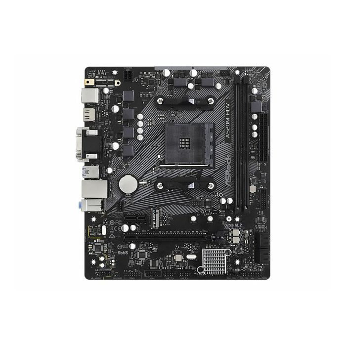 Matična ASROCK A520M-HDV, 2xDDR4, M.2, VGA/DVI/HDMI, S.AM4