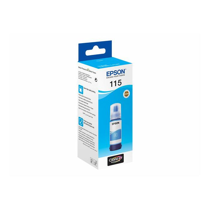 EPSON 115 EcoTank Cyan ink bottle