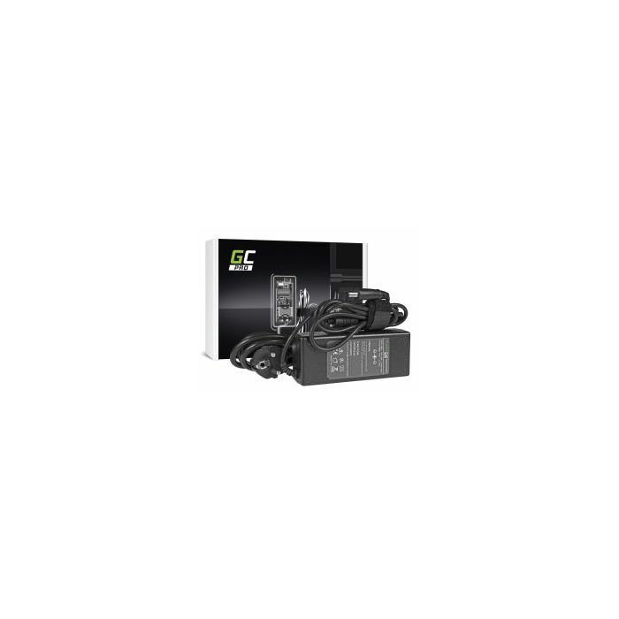 Green Cell PRO (AD15P) AC adapter 90W, 19V/4.74A, 7.4mm-5.0mm