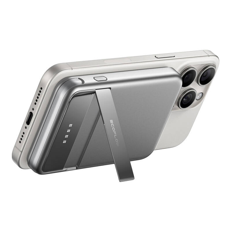 EcoFlow RAPID magnetic powerbank, 5000mAh, (silver).