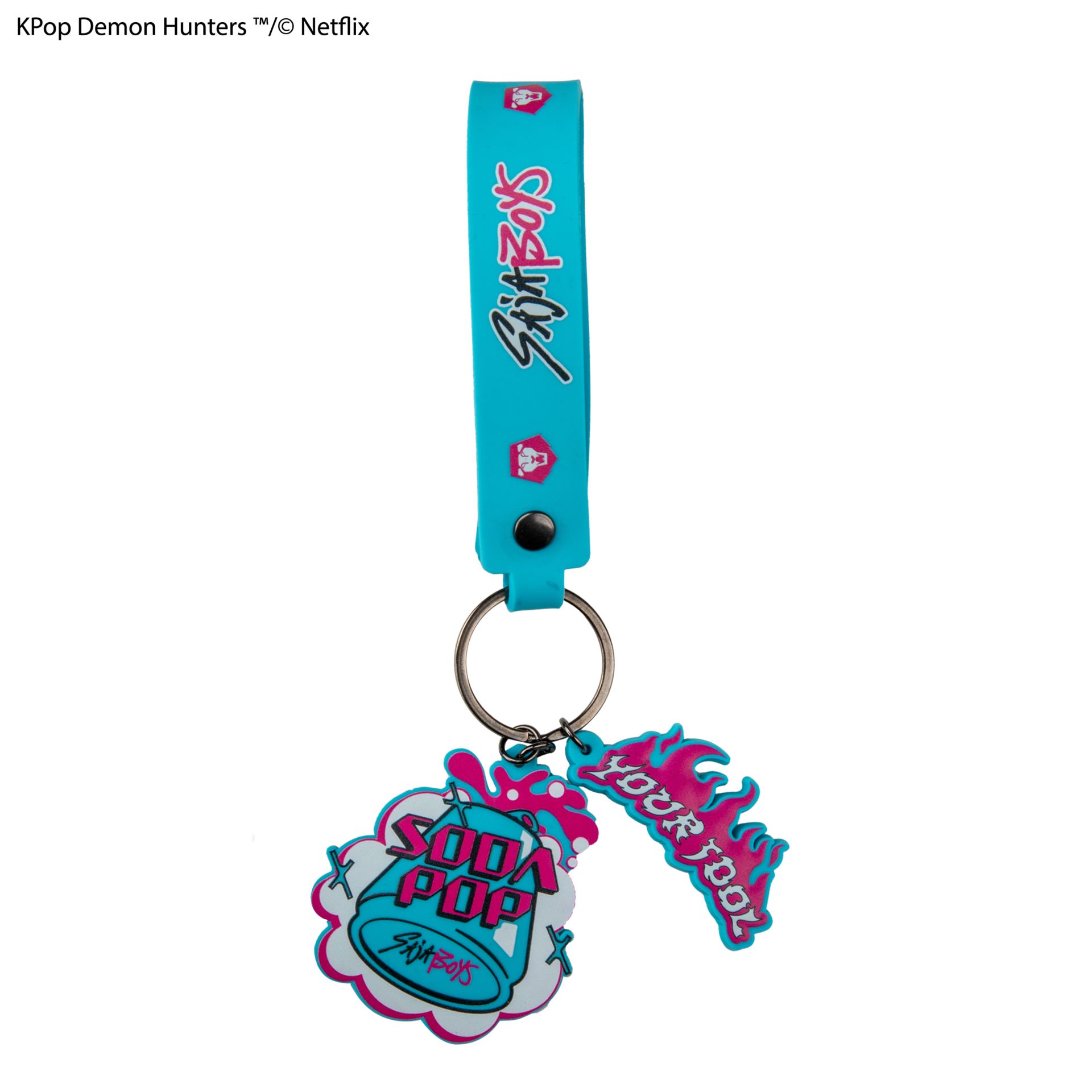 CINEREPLICAS: KPOP DEMON HUNTERS - WRISTLET KEYCHAIN - SODA POP