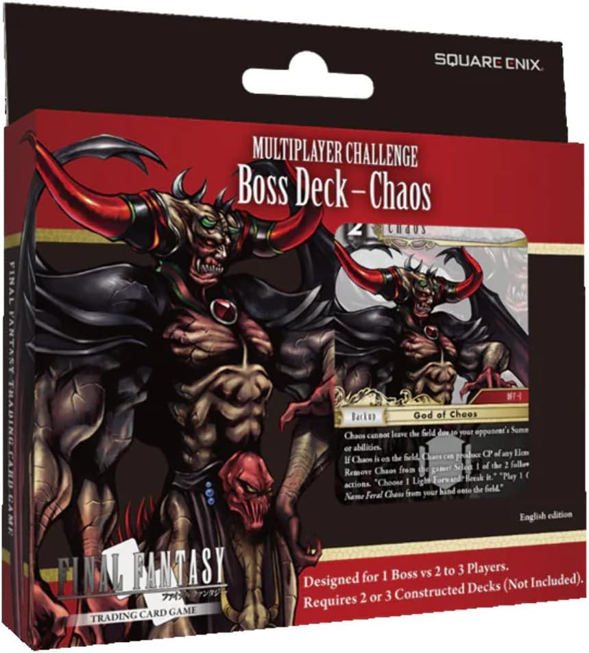 FINAL FANTASY TCG: MULTIPLAYER CHALLENGE BOSS DECK - CHAOS - ENG