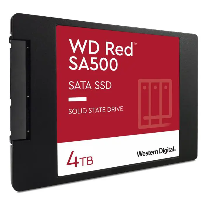 4TB SSD RED SA500 6.35(2.5") SATA3