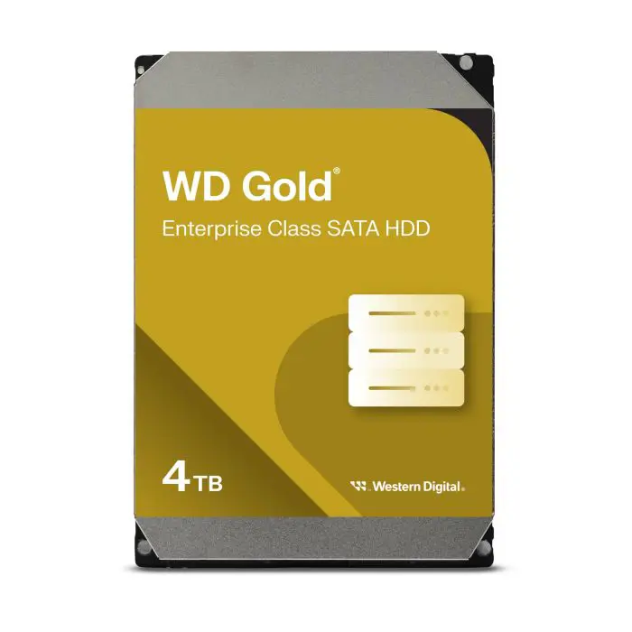4TB WD GOLD 7200 256MB SATA