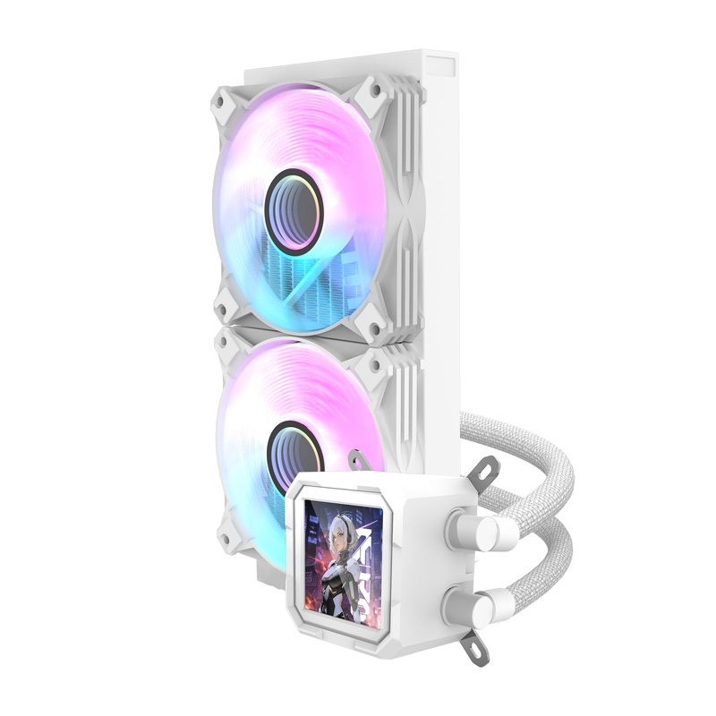 Darkflash DV240S CPU water cooler (white)
