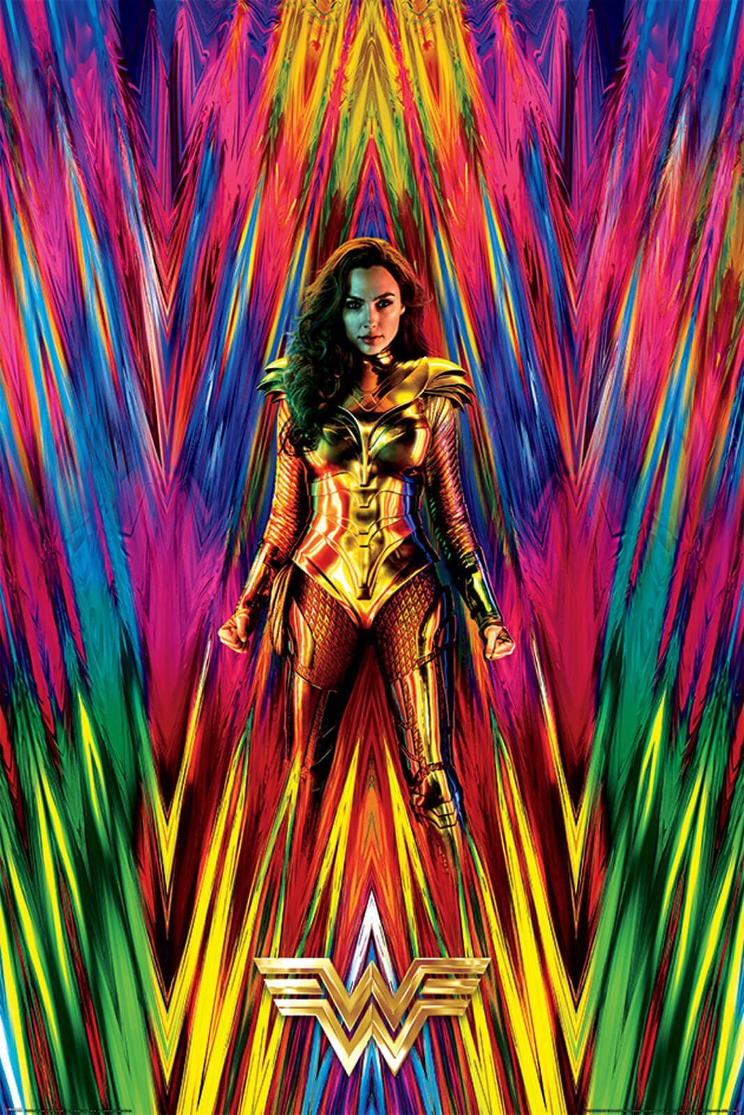 PYRAMID WONDER WOMAN 1984 (NEON STATIC) MAXI POSTER