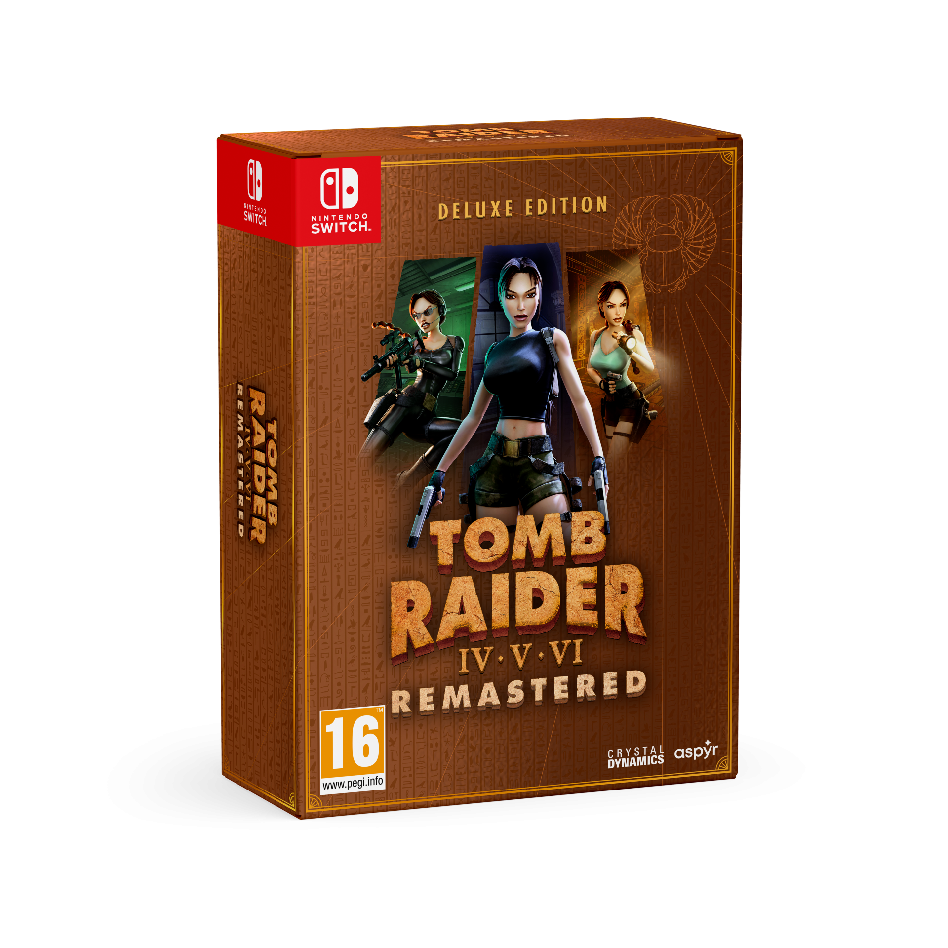 Tomb Raider IV-VI Remastered Starring Lara Croft - Deluxe Edition (Nintendo Switch)