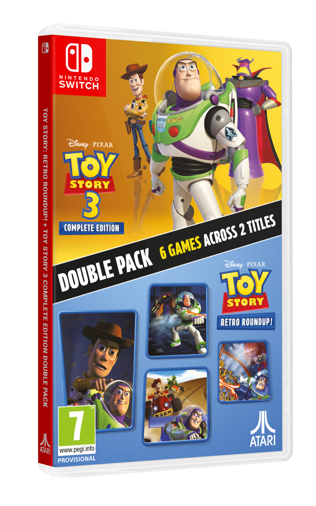 Toy Story: Retro Roundup! + Toy Story 3 Complete Edition Double Pack (Nintendo Switch)