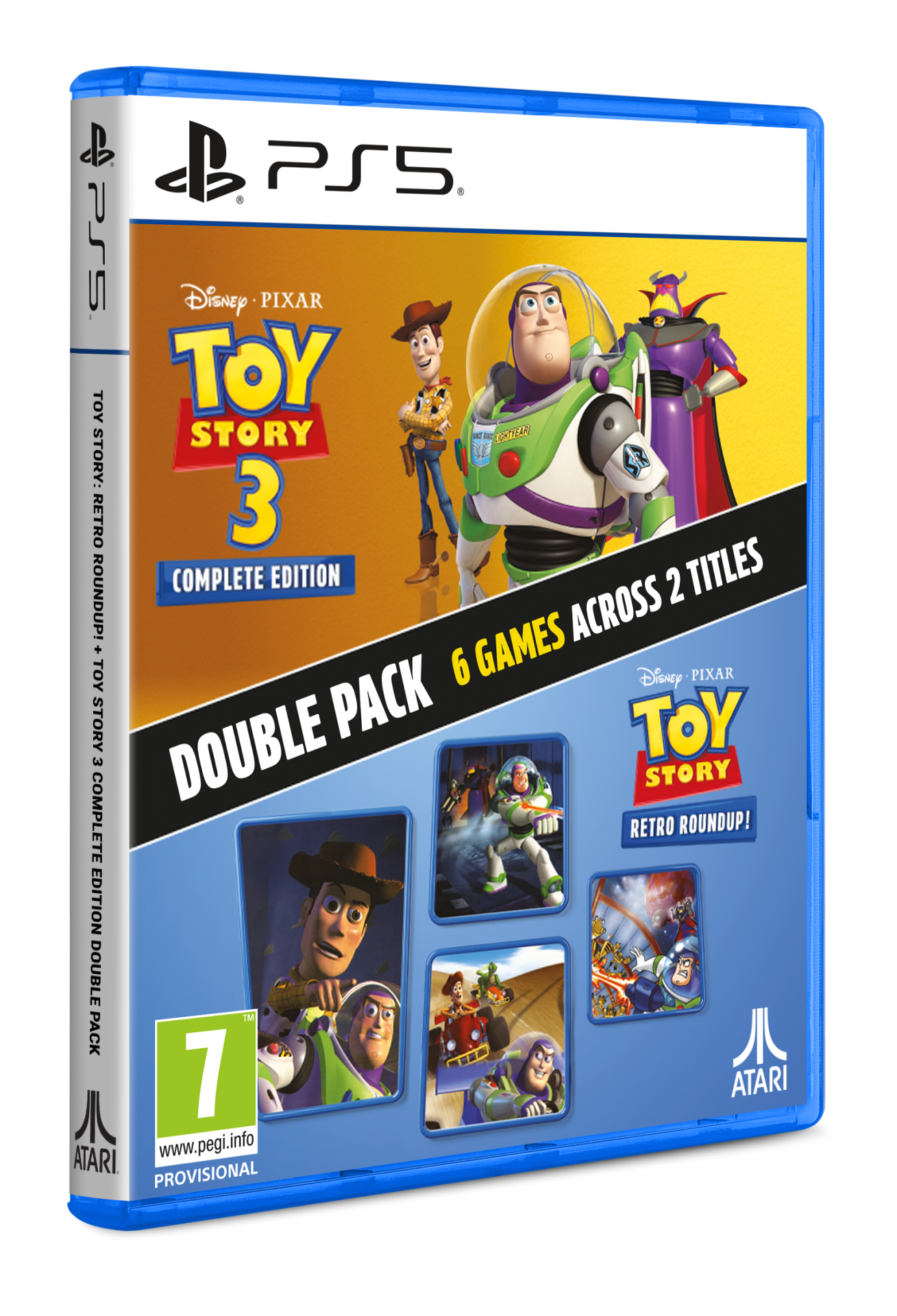 Toy Story: Retro Roundup! + Toy Story 3 Complete Edition Double Pack (Playstation 5)