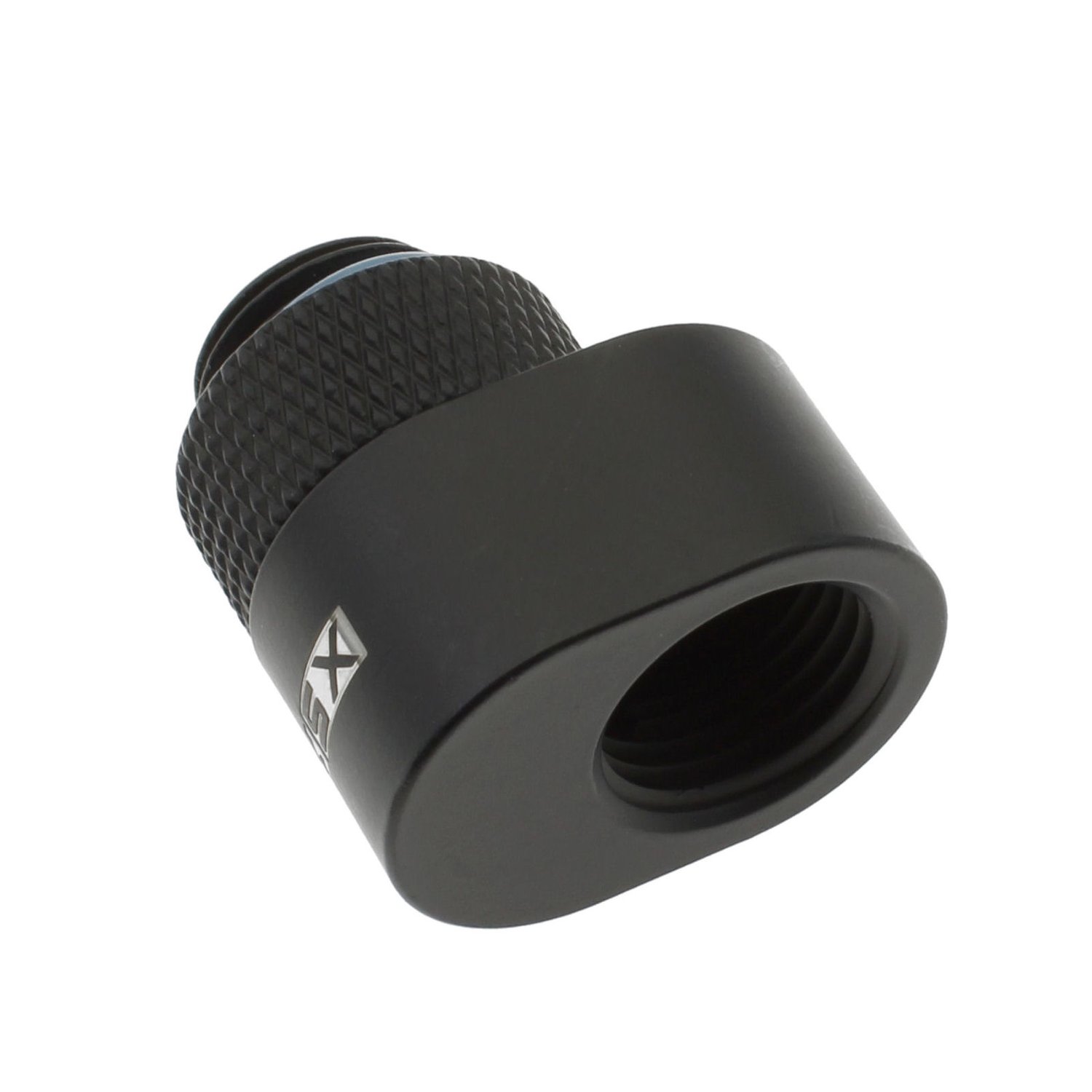 XSPC G1/4 Rotary 7mm Offset Fitting - mattblack-5060596651562