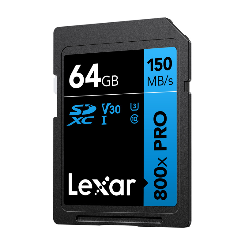 Lexar Professional 800x Pro SDXC 64GB memory card