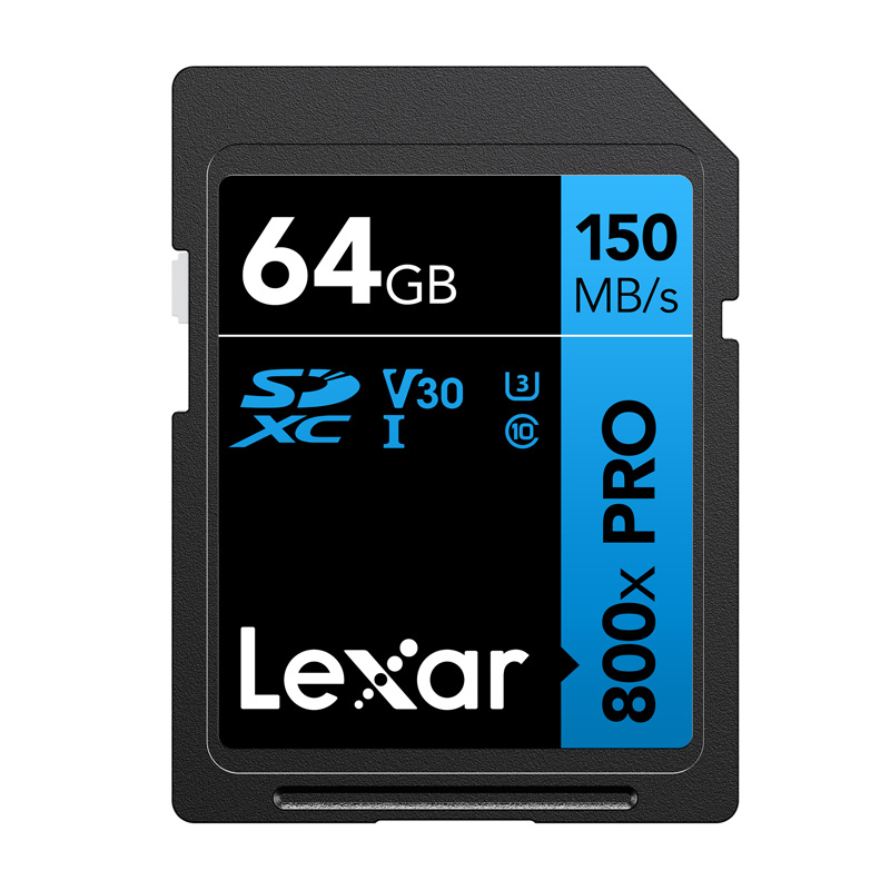 Lexar Professional 800x Pro SDXC 64GB memory card