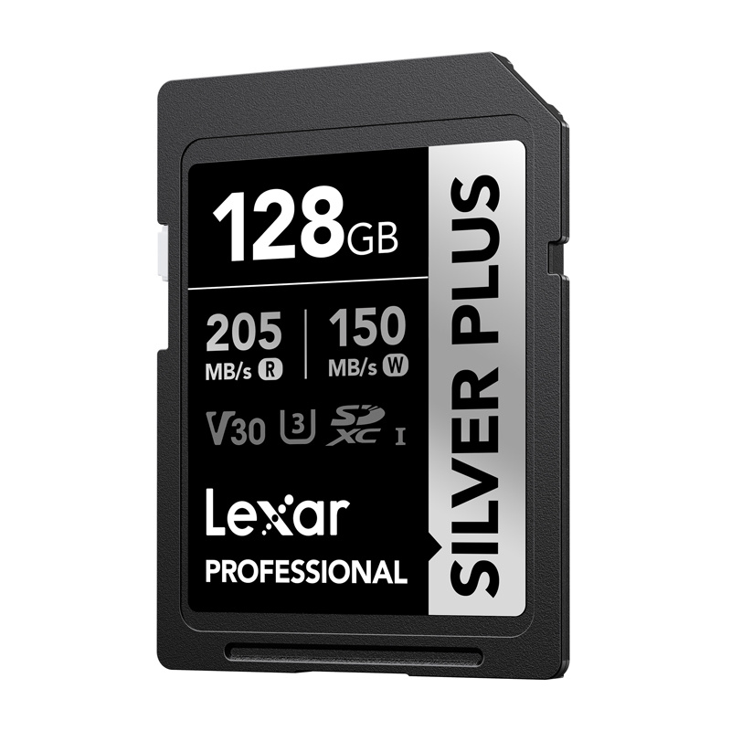 Lexar Professional SILVER PLUS SDXC 128GB memory card