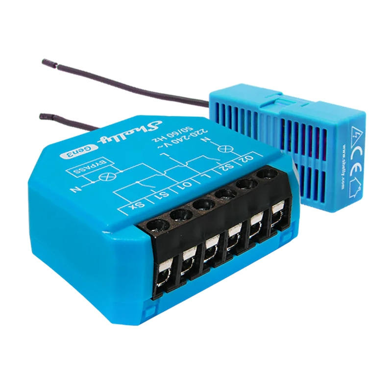 Shelly 2L Gen3 WiFi 2-channel non-neutral lighting controller