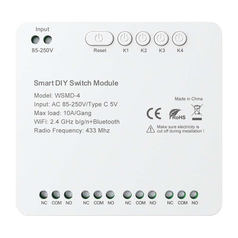 DIY Avatto WSMD-4 250V smart switch module