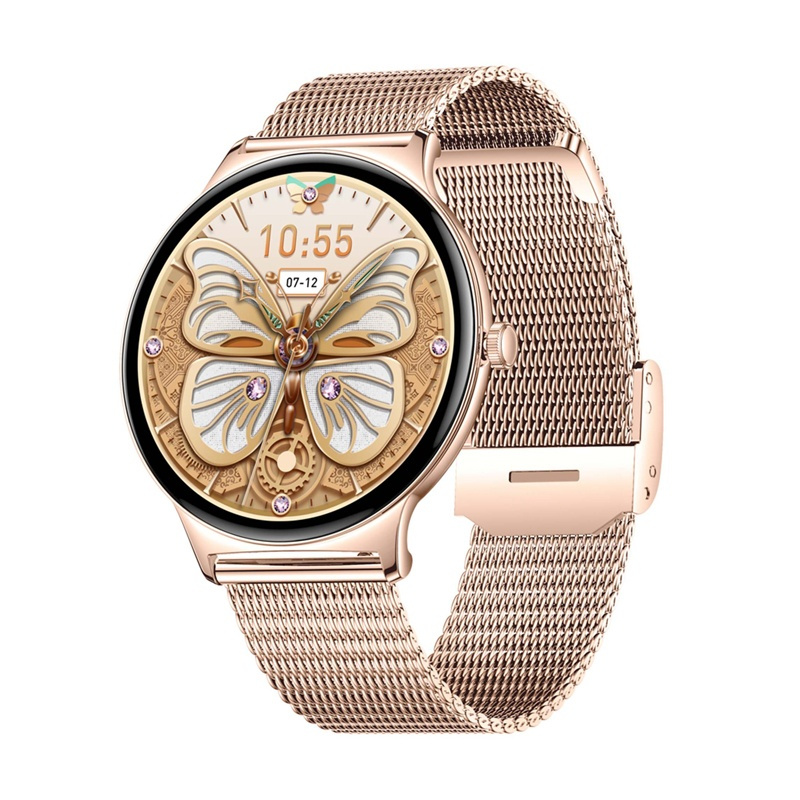Colmi V89 Smartwatch (Stainless Steel, Gold)