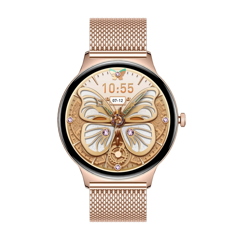 Colmi V89 Smartwatch (Stainless Steel, Gold)