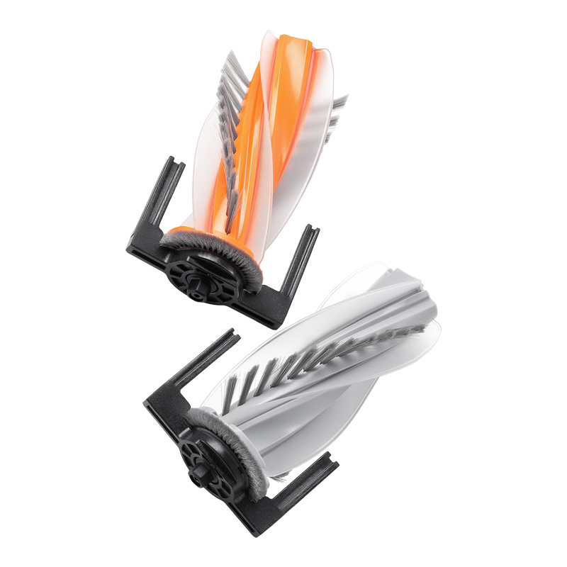 ROMO bristle and rubber elements brush