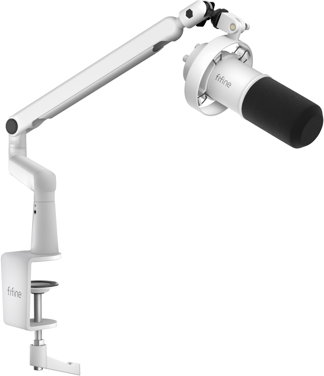 Fifine T688W dynamic microphone (white)