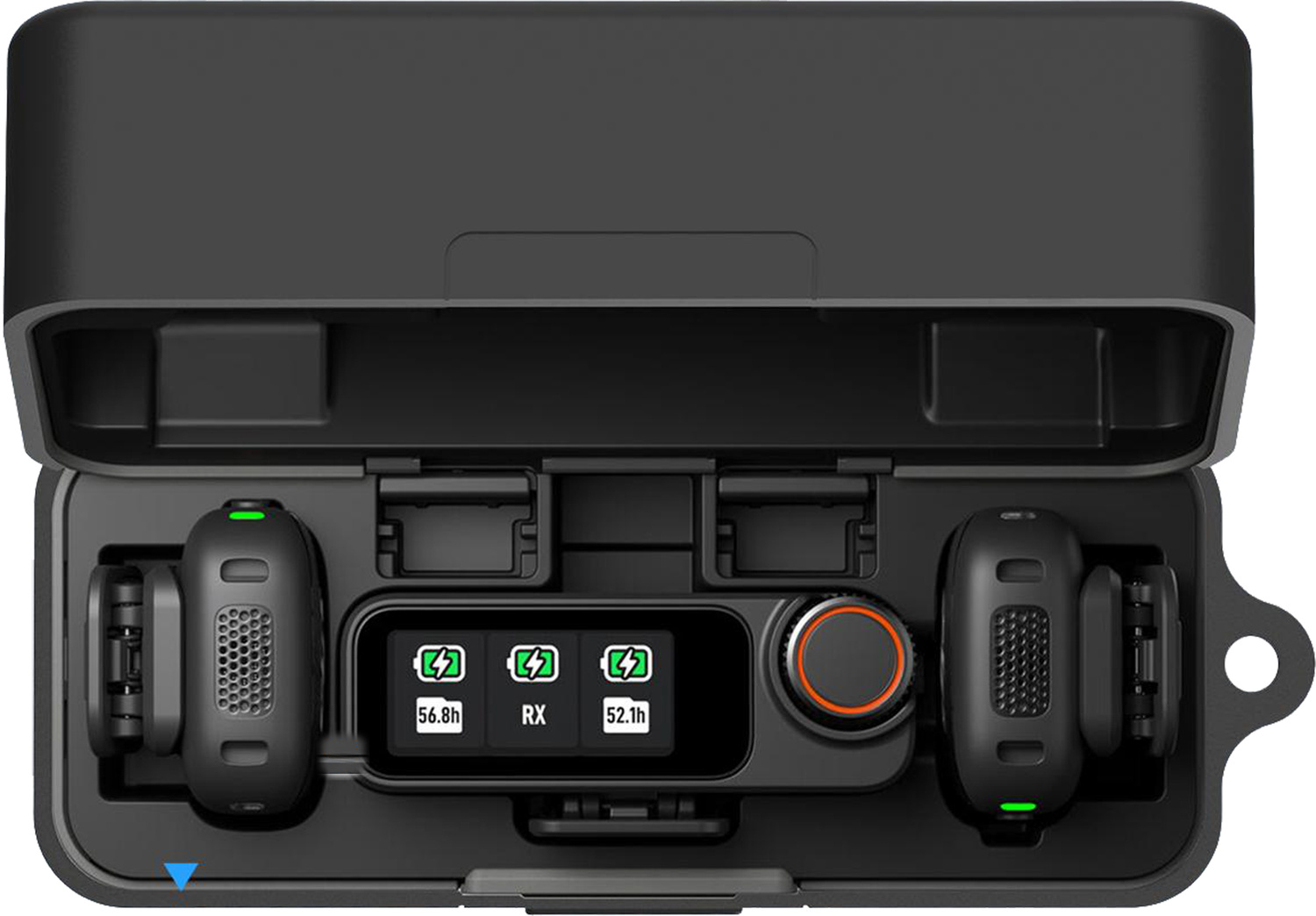 PULUZ Silicone Charging Case Protective Cover for DJI Mic 3 (Black)