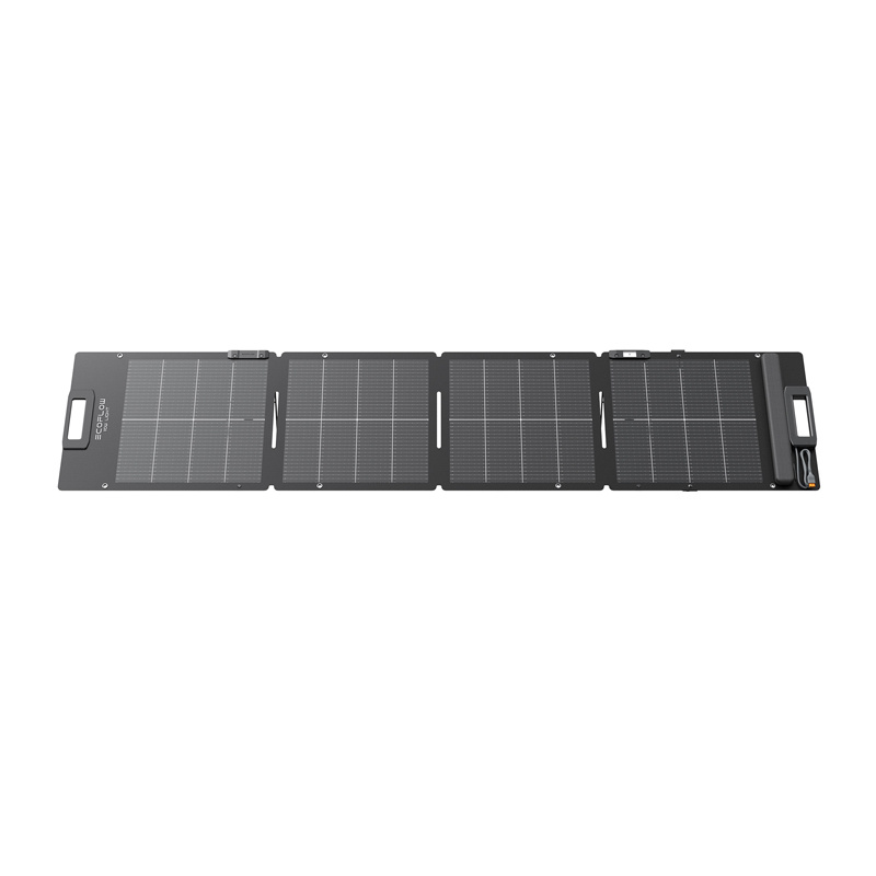 EcoFlow 110W folding photovoltaic panel.