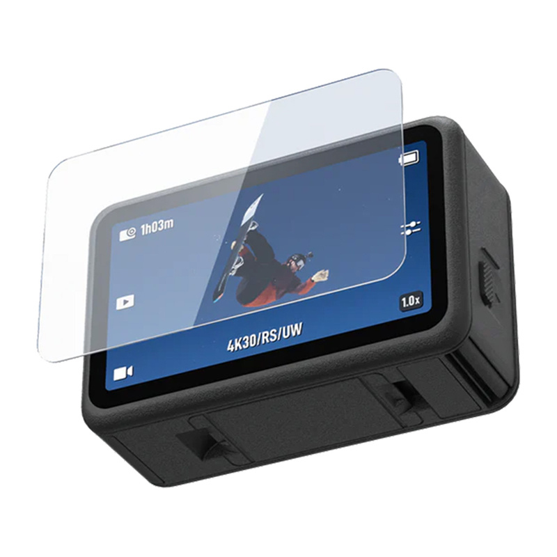 Telesin tempered glass set for DJI Osmo Action 6 ( 2x Lens + screen)