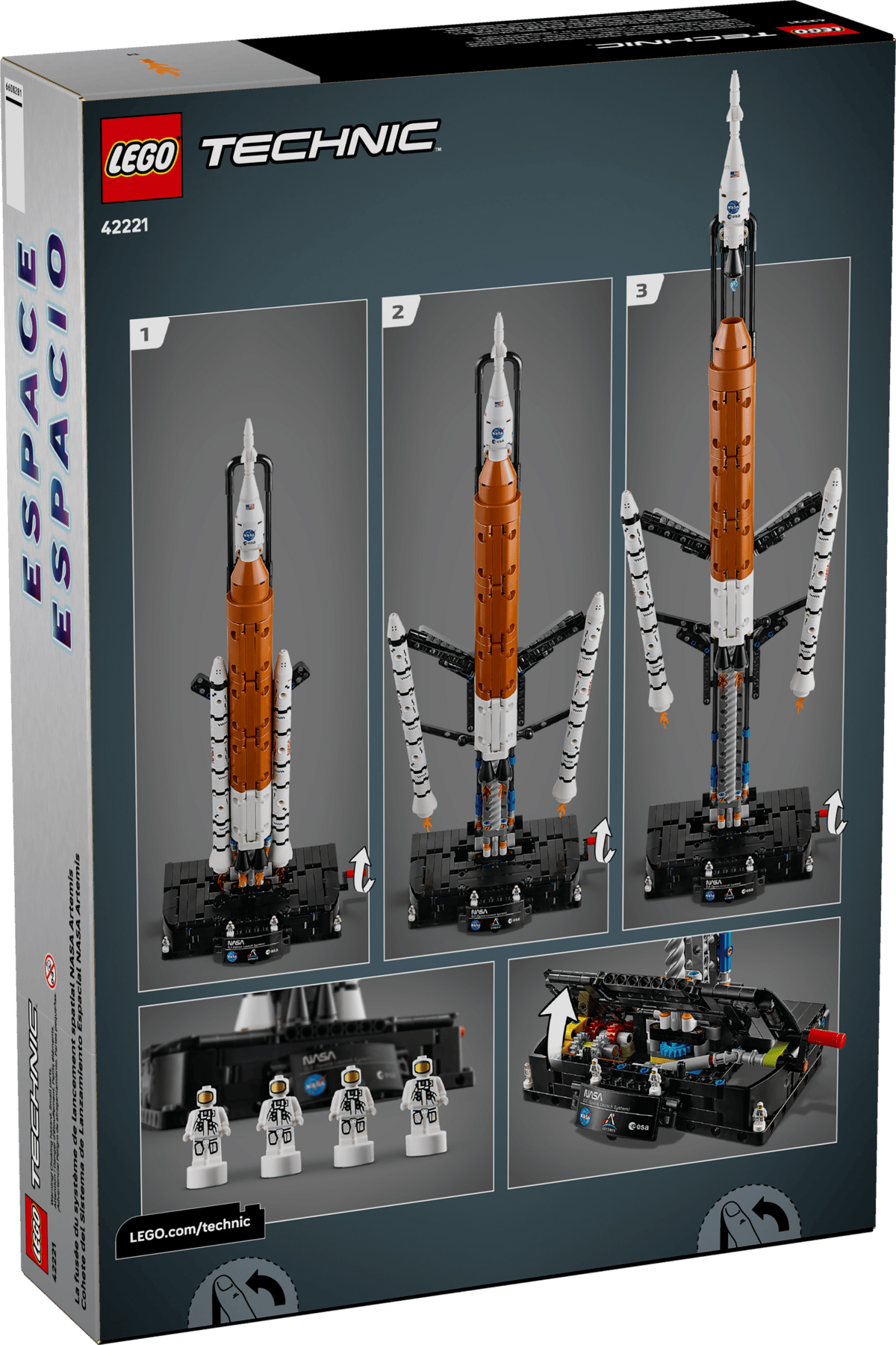 LEGO TECHNIC - NASA ARTEMIS SPACE LAUNCH SYSTEM ROCKET #42221