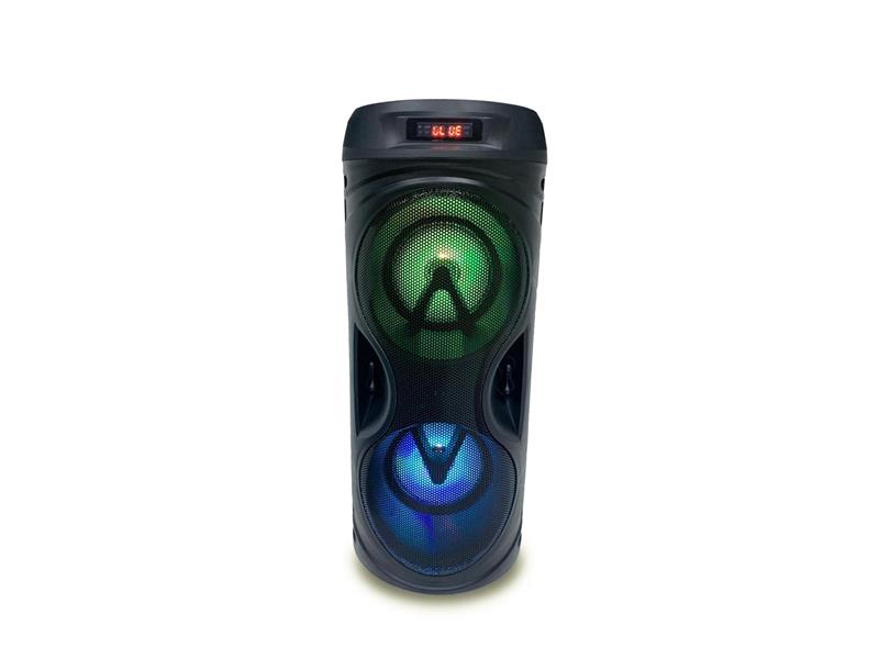 AKAI karaoke 10W, FM, BT, TWS, USB, LED svjet, microSD, baterija, crni ABTS-530 - 05190159