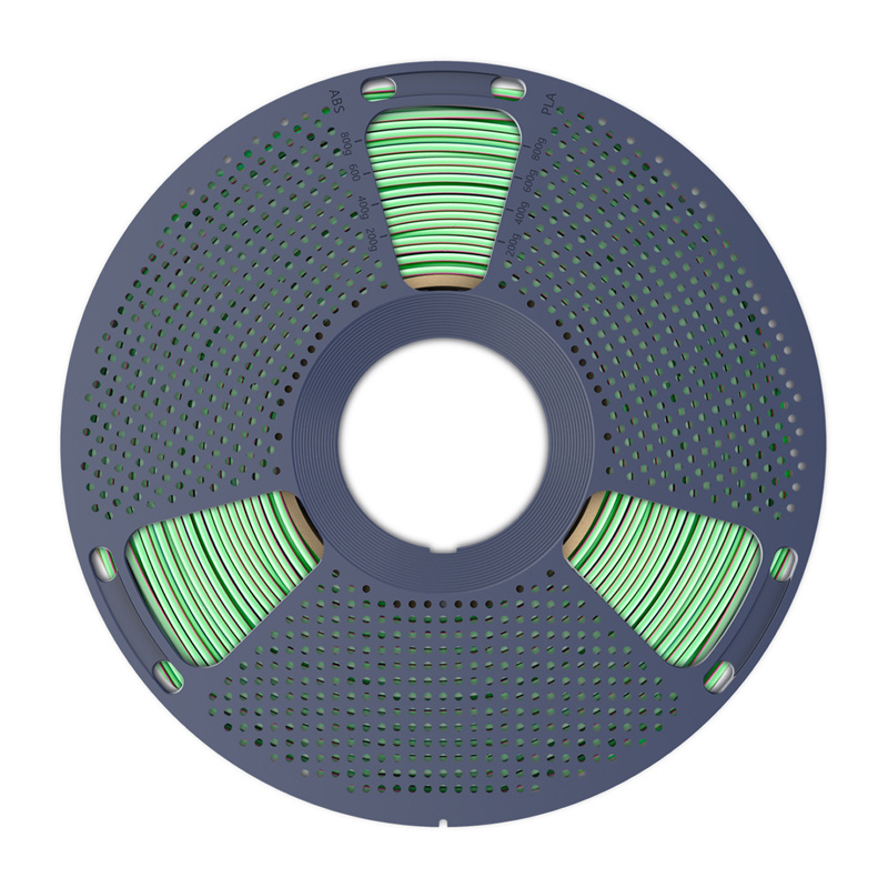Sunlu PLA+ Silk Tri-Color Filament (blue-green-purple)