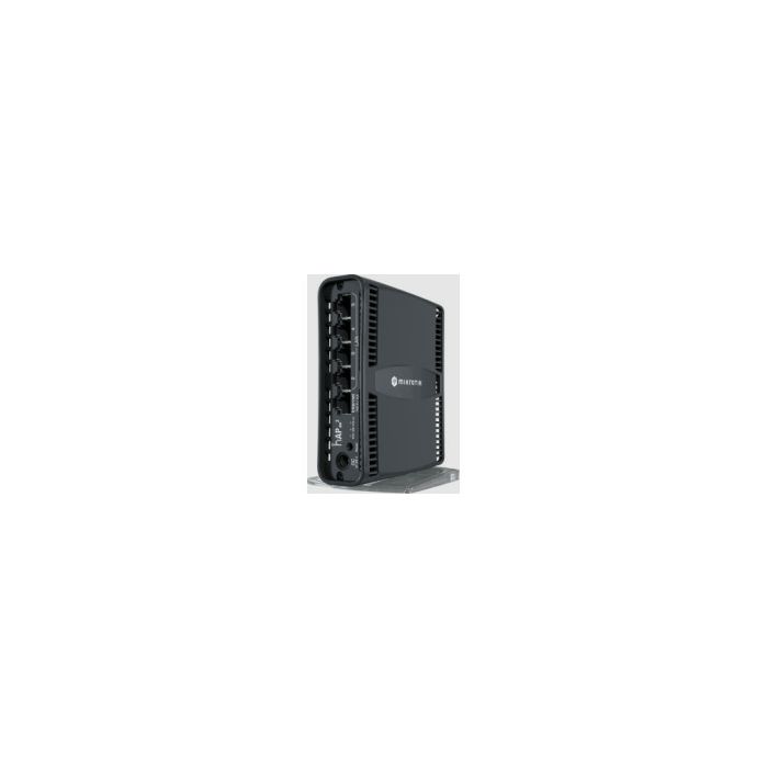 Mikrotik hAP ax2, Wi-Fi 6, C52iG-5HaxD2HaxD-TC, Quad-Core 864MHz CPU, 1GB RAM, 5×Gbit LAN (1×Gbit LAN PoE OUT), 2.4GHz/5GHz 802.11ax, Dual Chain wireless, RouterOS L4, desktop/tower kućište, PSU