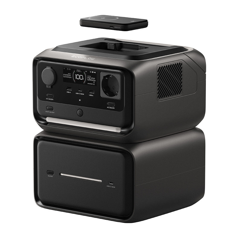 EcoFlow River 3 Max Plus 858Wh Power Station (Wireless)
