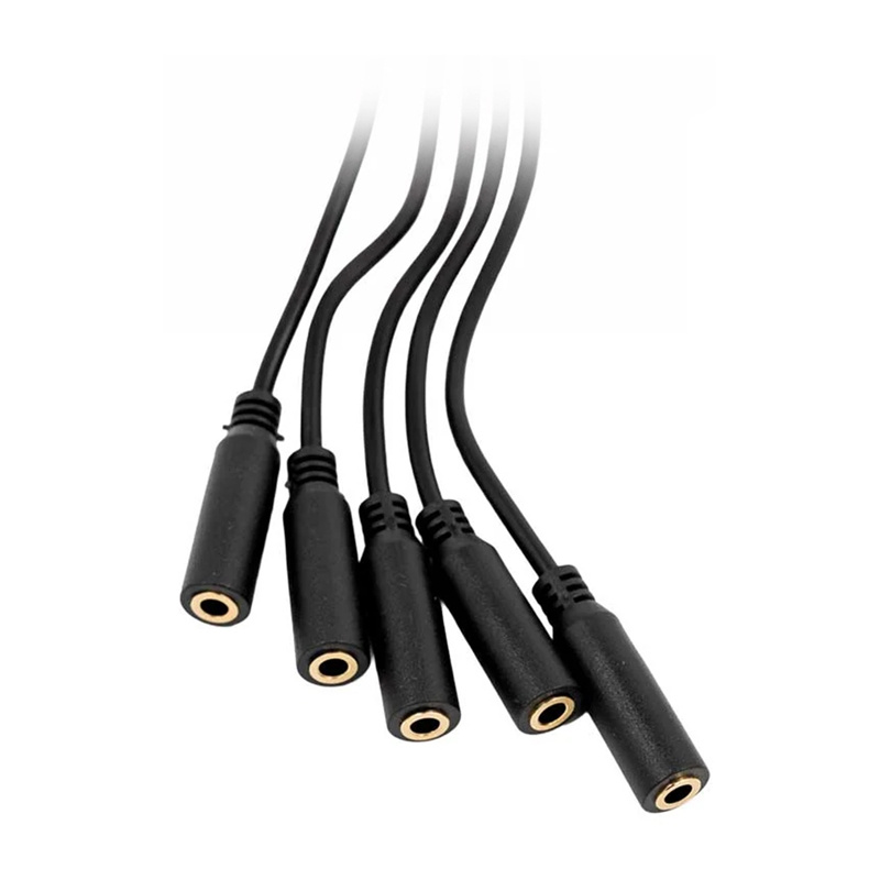 1-to-5 splitter, 3.5mm jack—Shelly accessory for The Pill
