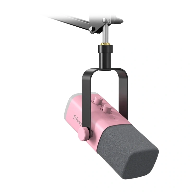 Fifine AM8T Gaming Microphone (Pink)