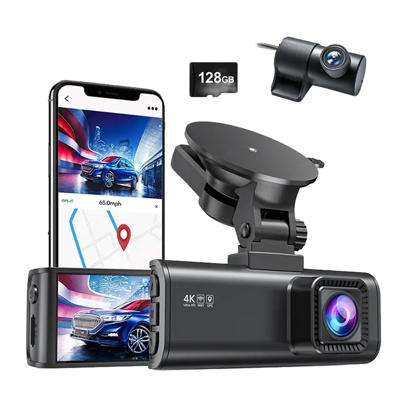REDTIGER F7NP WiFi 4K + 1080p 128GB Dash Cam