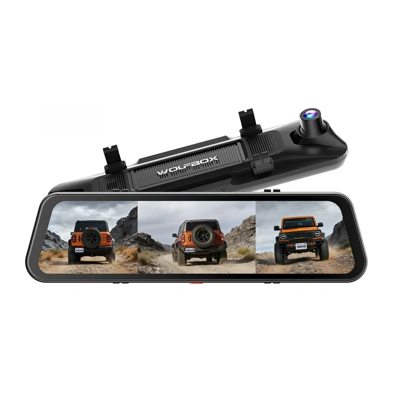 WOLFBOX G900TriPro Bumper WiFi 4K + 2.5K Dash Cam