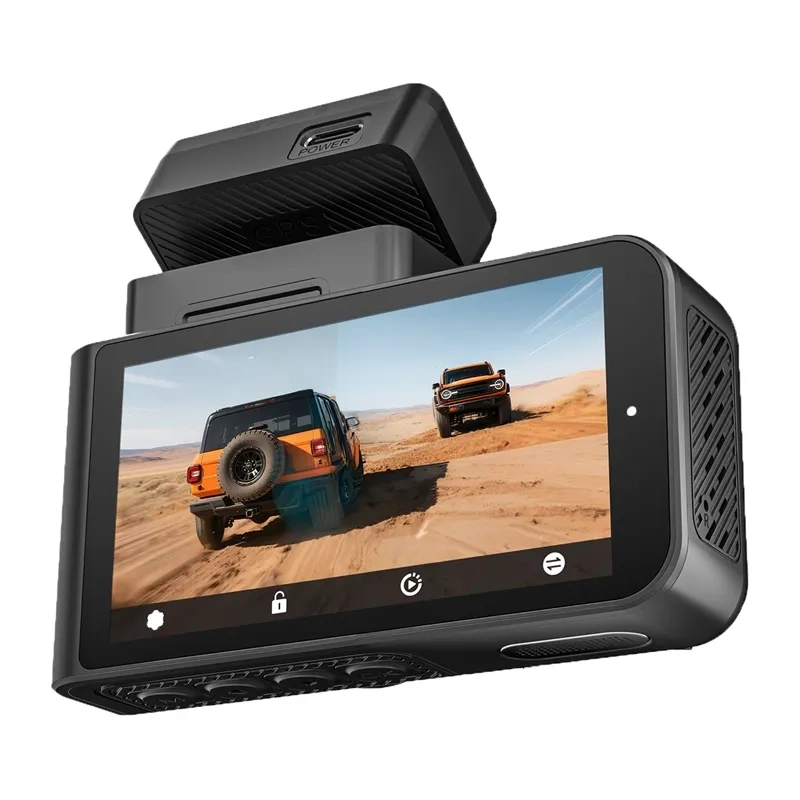 WOLFBOX X3 WiFi 2.5K + 1080p 64GB Dash Cam
