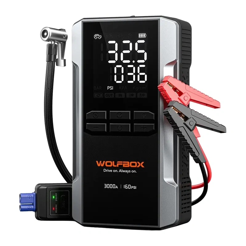 WOLFBOX MegaVolt 16 Air 16,000 mAh 3,000 A Jump Starter