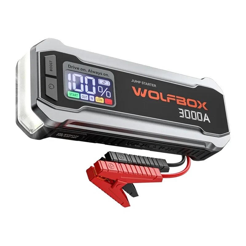 WOLFBOX MegaVolt 16 16,000 mAh 3,000 A Jump Starter