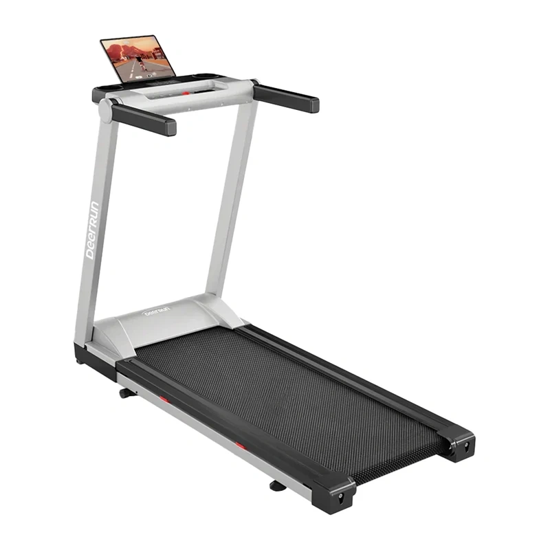 DeerRun A1 Pro Folding Electric Treadmill (Silver)